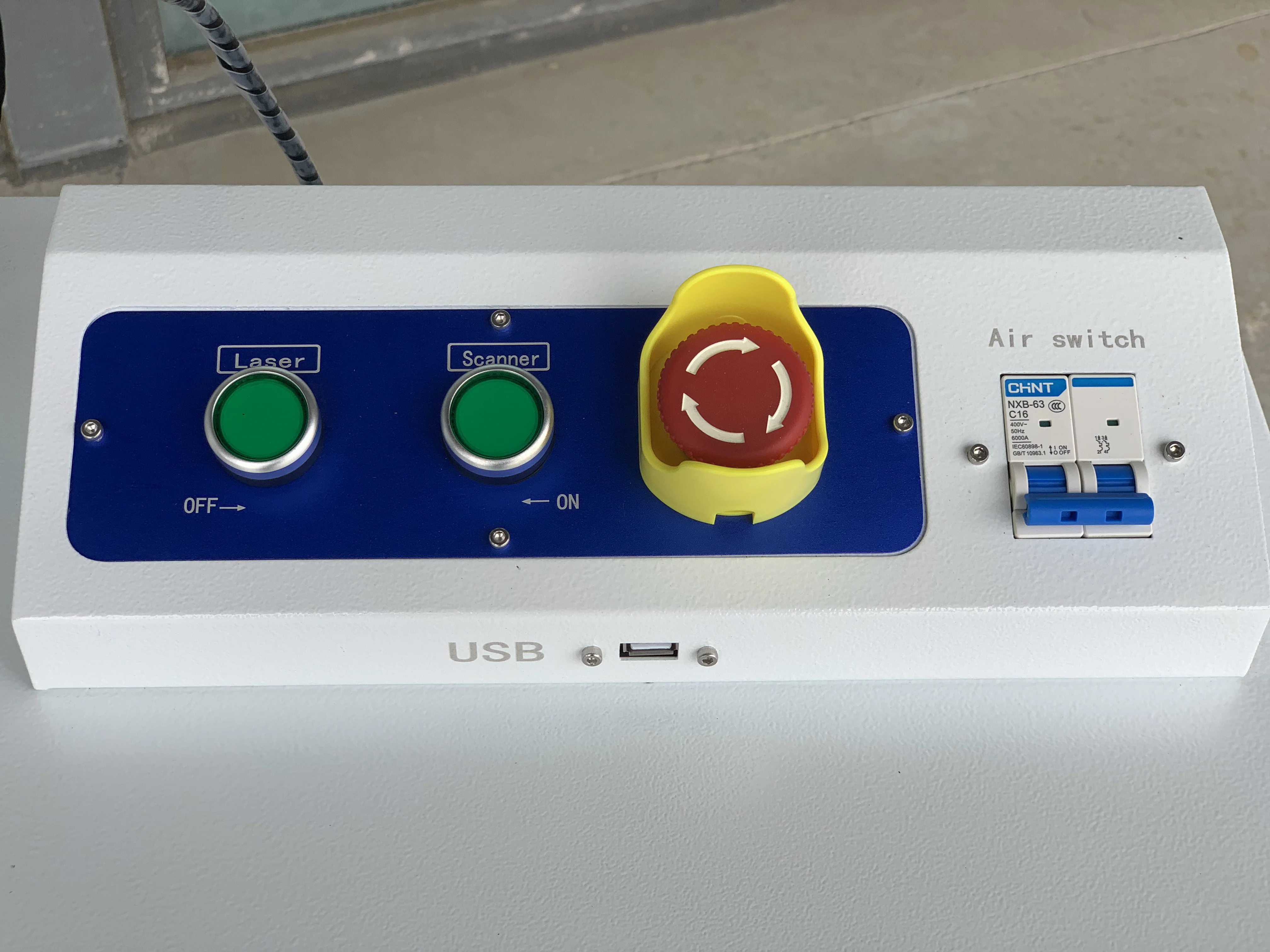 UV Laser Marking Machine Ultraviolet Ray Purple Ray marking for Hard plastic keyboard print mark all in one machine