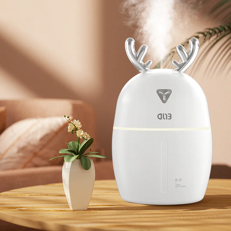 YUHUA Hot Sales Cute Humidifier Rabbit Air Diffuser USB Colorful Humidifier Diffuser for Car Office and Home