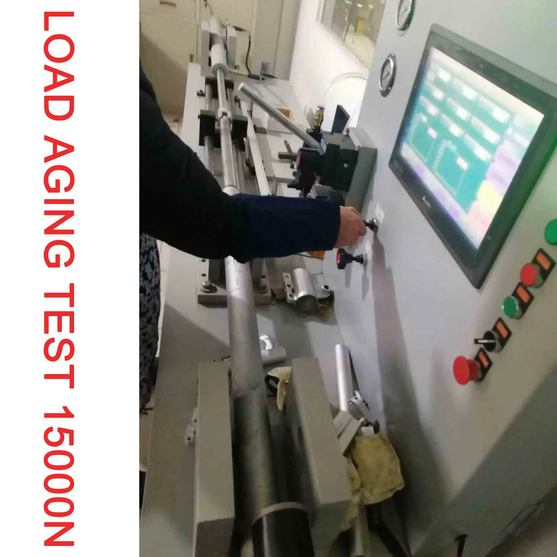 15000N large load solar tracking linear actuator with hall sensor with mounting bracket and waterproof rubber cover