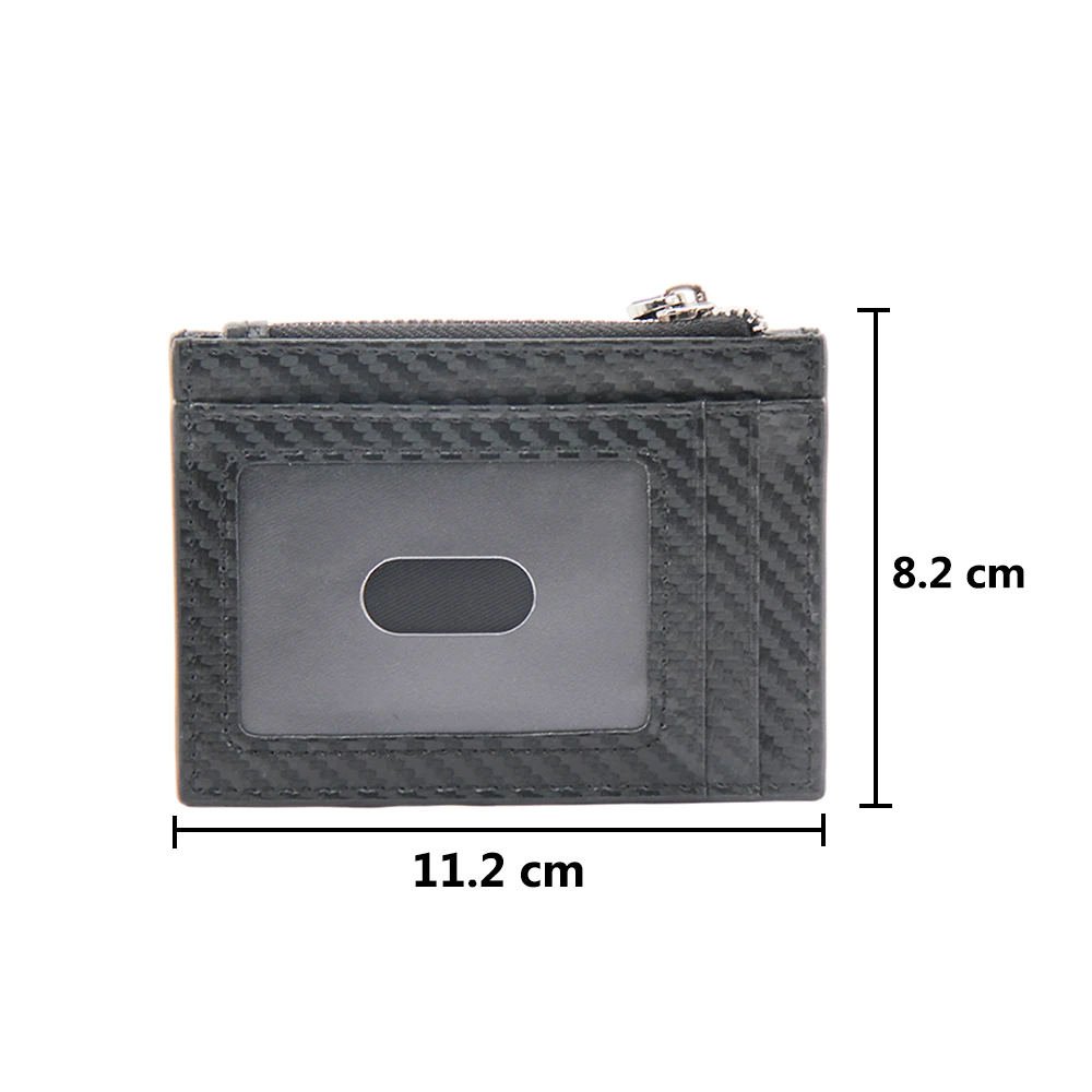 Genuine Leather Rfid Blocking Card Wallet Rfid Blocking Credit Card Id Business Card Holder Wallet
