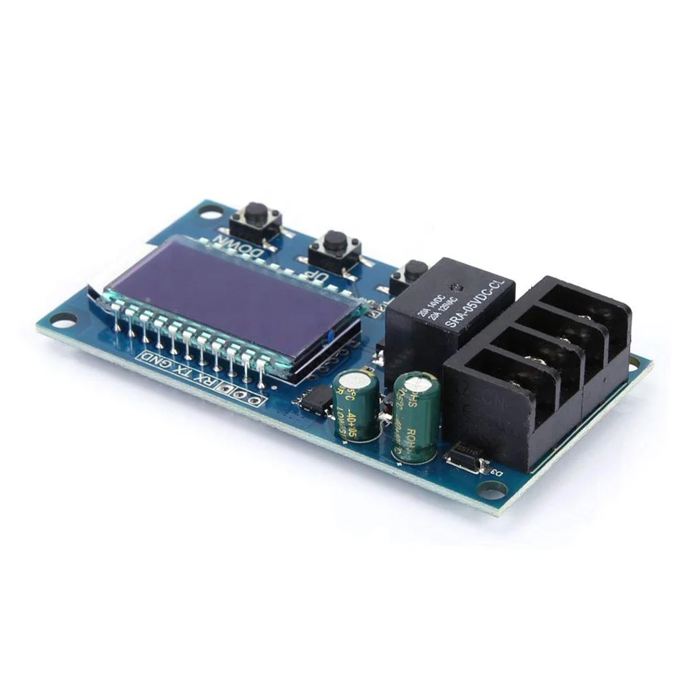 6-60v 10A Lithium Battery Charge Control Module Controller Protection Board with Overcharge Protection Switch XY-L10A