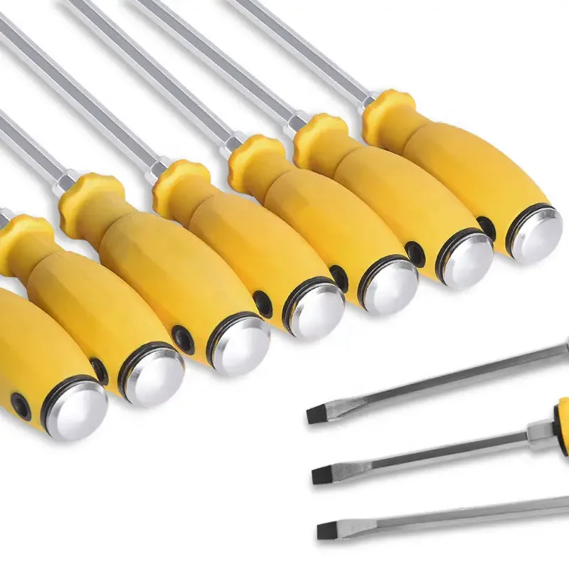 Factory Sale Heavy duty Self tapping Special Yellow telescopic hammer flexible screwdriver