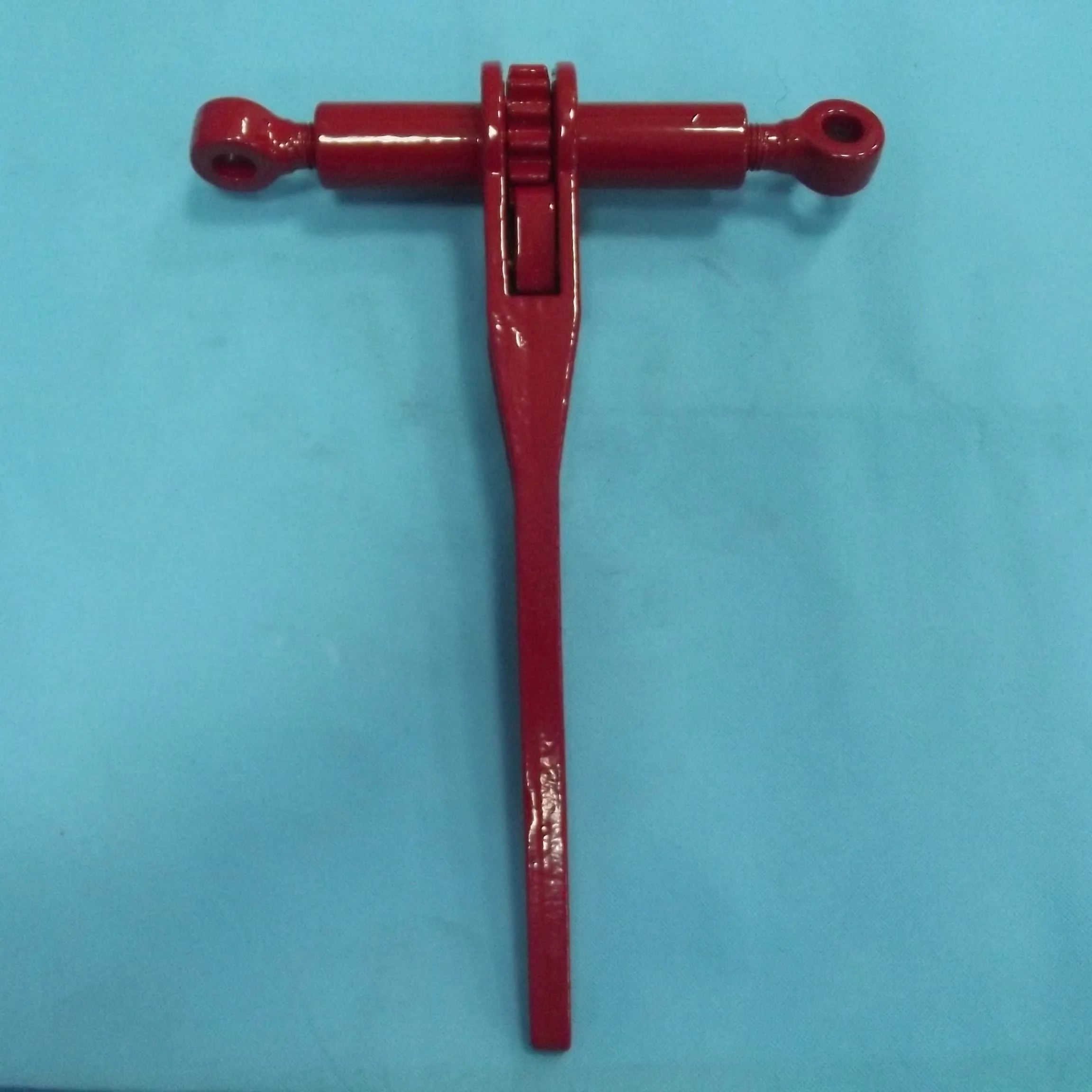 
Ratchet type load binder with two eyes 