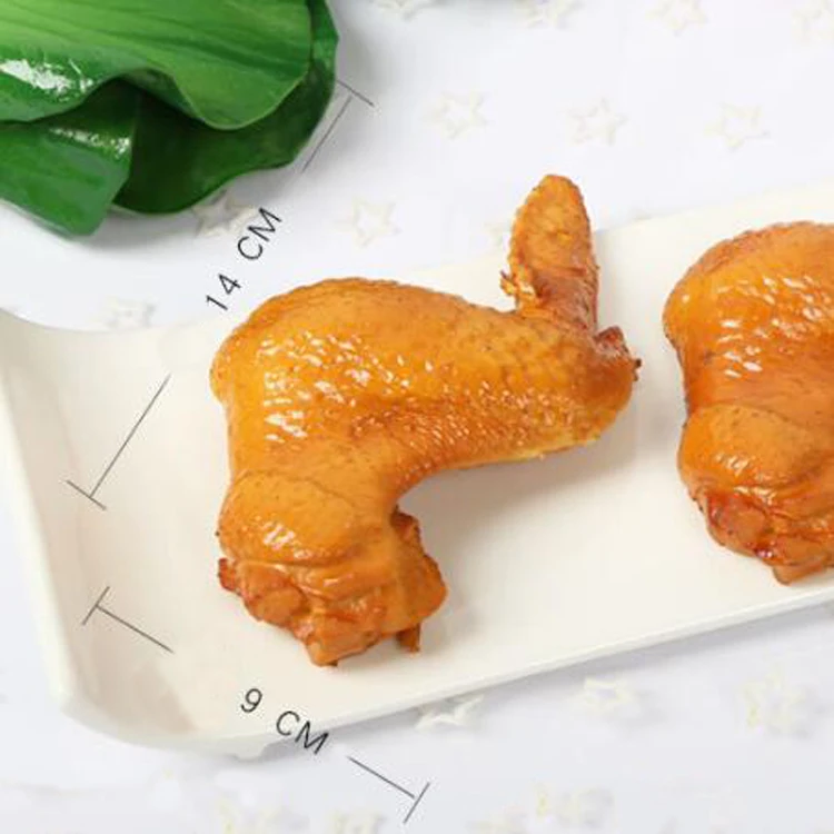 Имитация искусственной еды игрушки для детской кухни хрустящие куриные ножки крылья модель барабанных