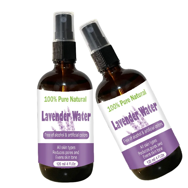 Lavender Floral Water Hydrosol-Mist for Dewy & Radiant Skin  100% pure natural