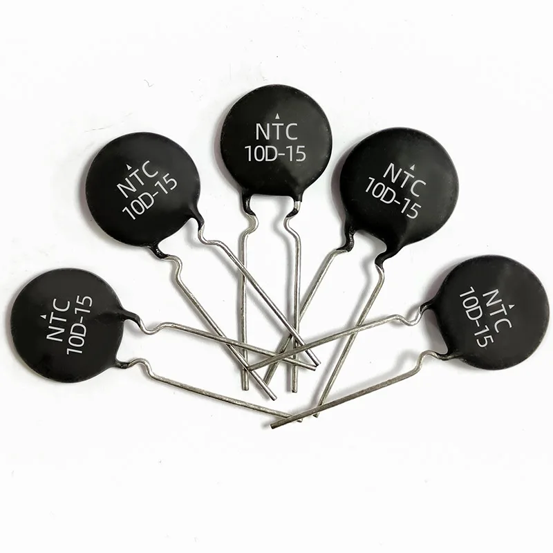 10D-15 Thermistor Negative Temperature NTC Inhibition of Surge Radial Direction Wafer Type -55 to Above 125 thermal resistor