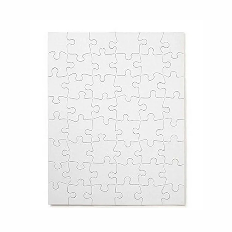 Personalized Sublimation Blank Puzzle