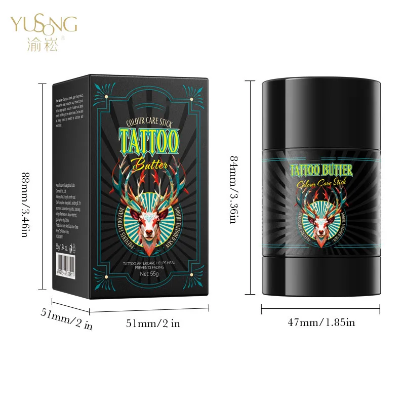 Tattoo Color Fixing Stick Moisturize Sun Protection Fixed Color Tattoo Care