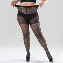 40D Front Plus Crotch Plus Fat Silk Pantyhose Women Sexy Super Thin Stocking Sheer tights
