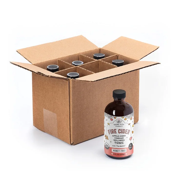 
High Quality 6pk 8oz Honey-Free Fire Cider Food Beverage Drink For Wholesale 