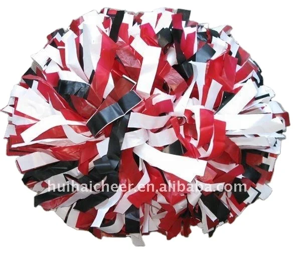 Hot sell cheerleading plastic pom poms for cheerleaders with factory price