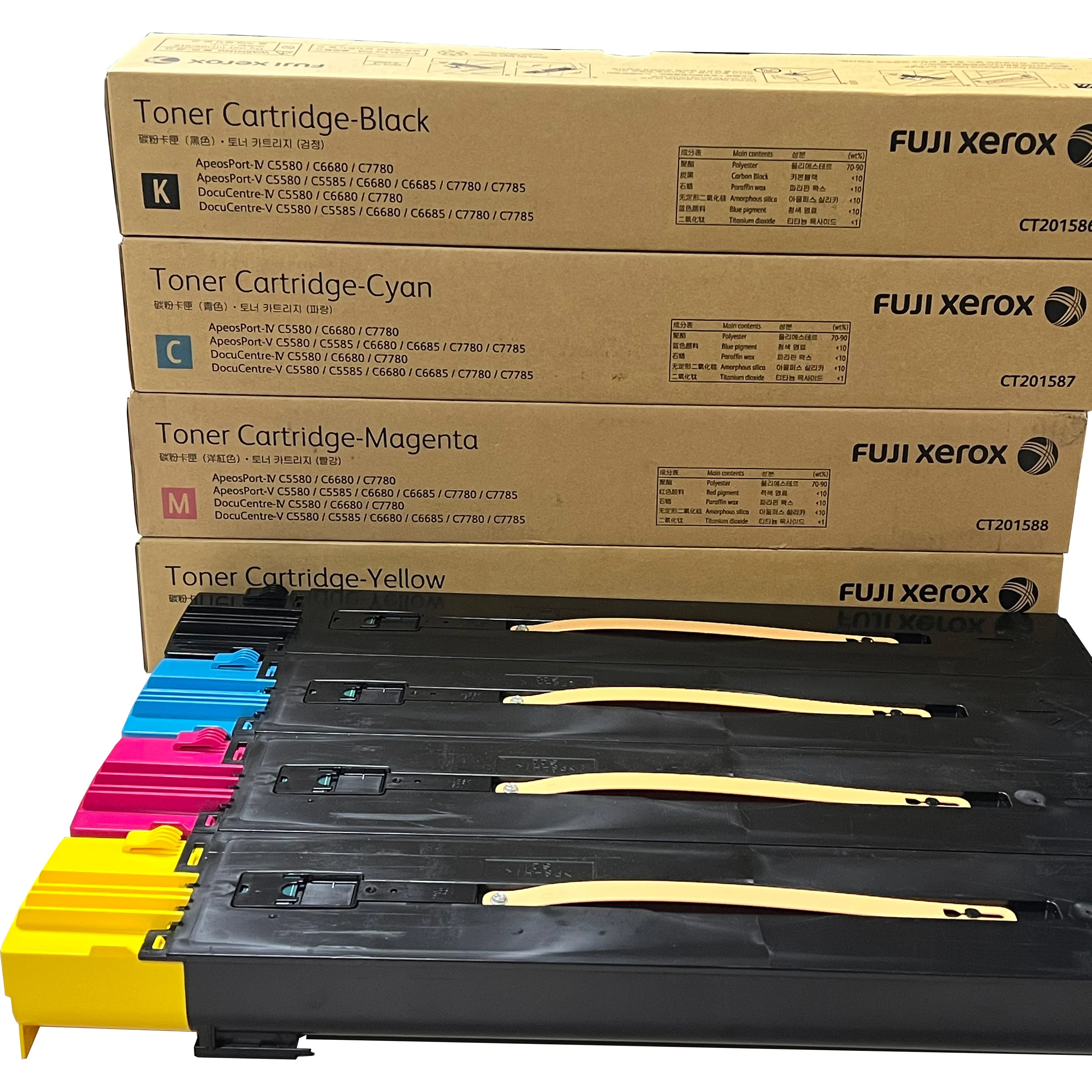 FUJIFILMS Xeroxs Original Toner Cartridge C560 7780 Genuine Toner Color 550 560 570 C60 c70 Xeroxs High Quality Toner Cartridge