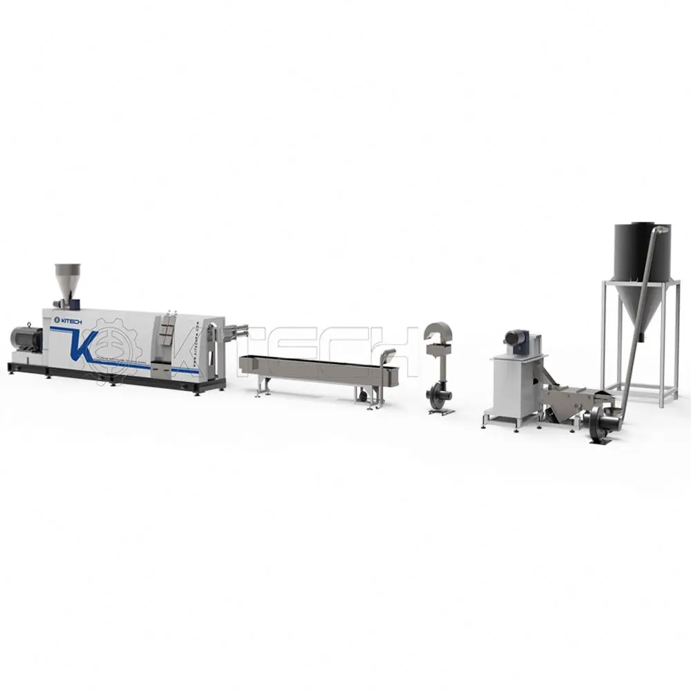 Восстановление Pp экструдер машина пластик