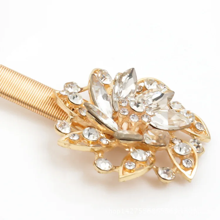 width 1.0cm female  fashion dress decorative waist metal band belts