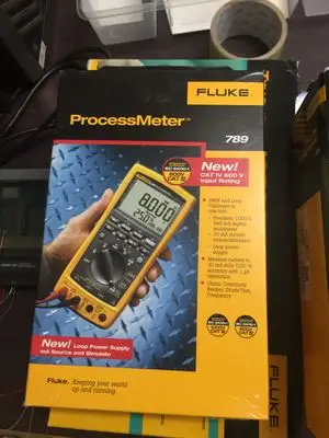 Мультиметр FLUKE 789 Process F789 ручной калибровочный инструмент мультиметр новый
