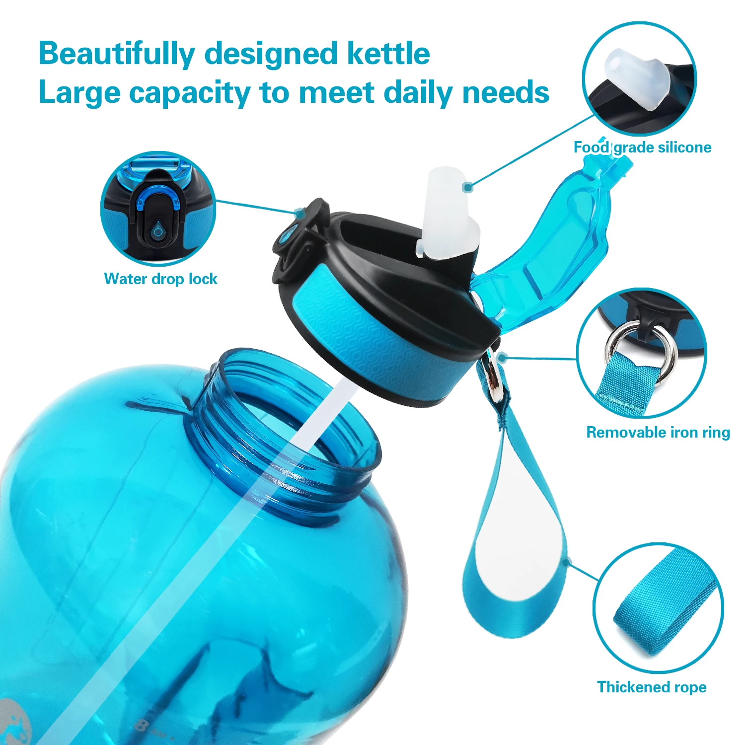 ARMEEGOAmazon Bestseller Outdoor Sports Plastic Fruit Infuser Water Bottle Lemon Juice Water Bottle Botella De Agua Bouteille de