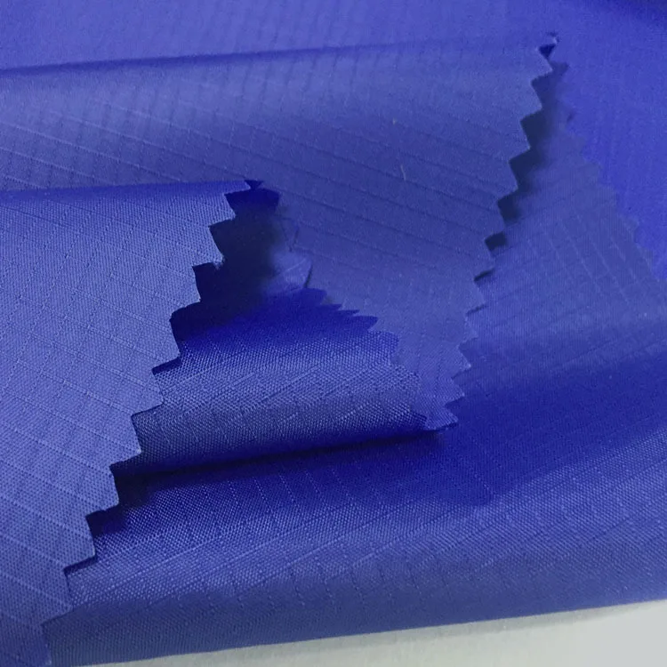 40D Waterproof PU coating Rip stop Ripstop Nylon Fabric for parachute and Hammock