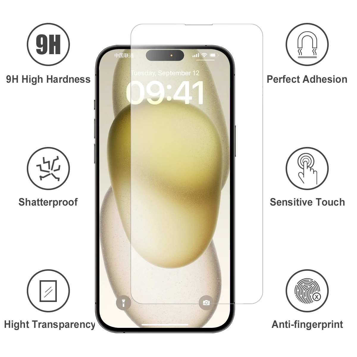 3 Pack Anti-Scratch Screen Protector Film For Iphone 12 13 14 15 Plus For Samsung S22 Ultra Tempered Glass Screen Protector