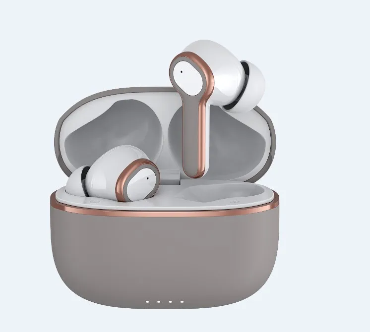 Hybrid Active Noise Cancelling Wireless Earbuds 50hrs Playtime ANC ENC TWS 10mm Ti-Alloy Driver 40ms Low Latency Earphone