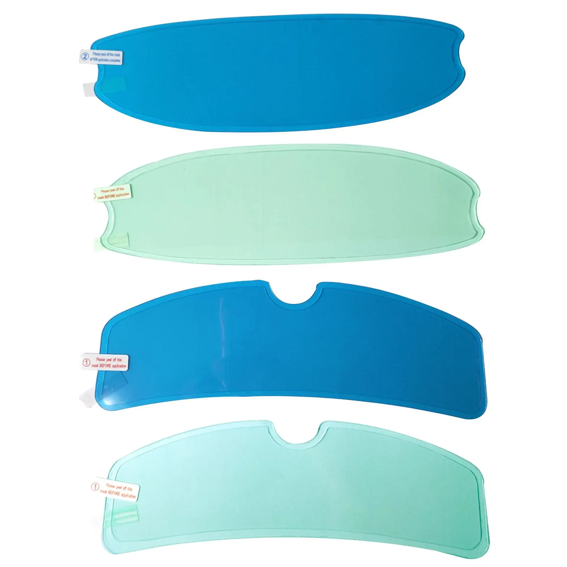 Anti-rain Waterproof Helmet Film Decal Motorcycle Stickers Anti fog Pelicula anti niebla Fit  All Types Of  Motorcycle Helmet