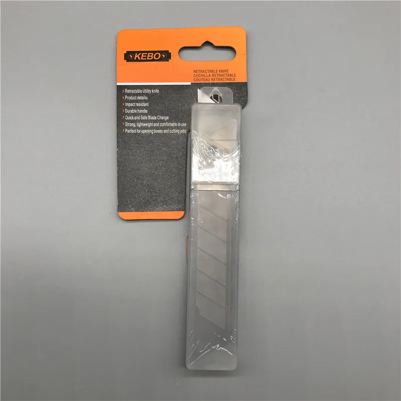 18mm wallpaper utility knife snap off spare carpet cutter blade