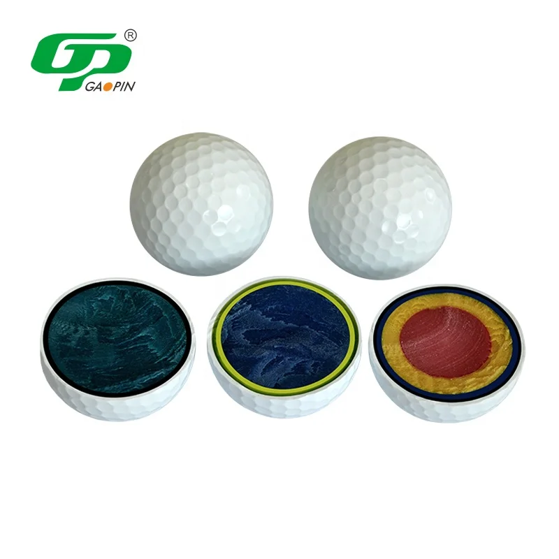 Custom Your Logo 2 3 4 5 Piece Golf Balls Soft Golf Ball Urethane Tournament Golf Ball With Box Packaging