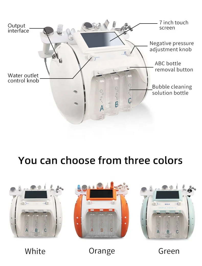 9 in 1 Professional Facial Cleaner Hydro Machine 2023 hidrofacial Crystal Microdermabrasion diamond Beauty Salon Equipment