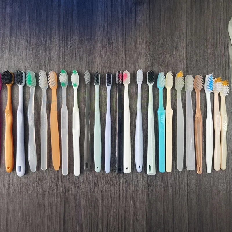 High Quality Adult OEM Mechanical Tapered Grinding Bristles Extra Clean Full Head Manual Adult Toothbrush