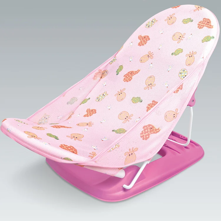 High Quality Lovely Plastic Sitting Baby Bath Seat Chair Portable Balance Baby Bather Chair Newborn Baby Bathing Tubs Seats