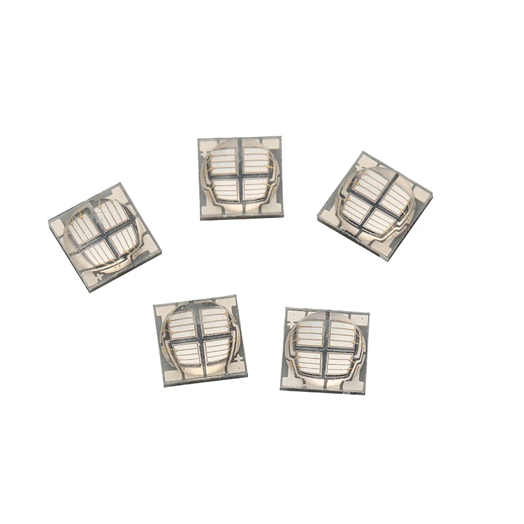 Ультрафиолетовый UVA 365nm 375nm 5050 SMD LED чип-диод 5 Вт 10 доплнительно cob uva света led