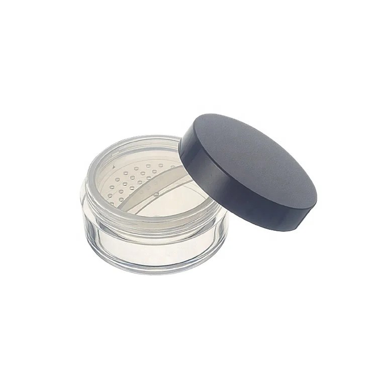 
Пустая оптовая продажа, косметическая банка для пудры с вращающимся ситечком 