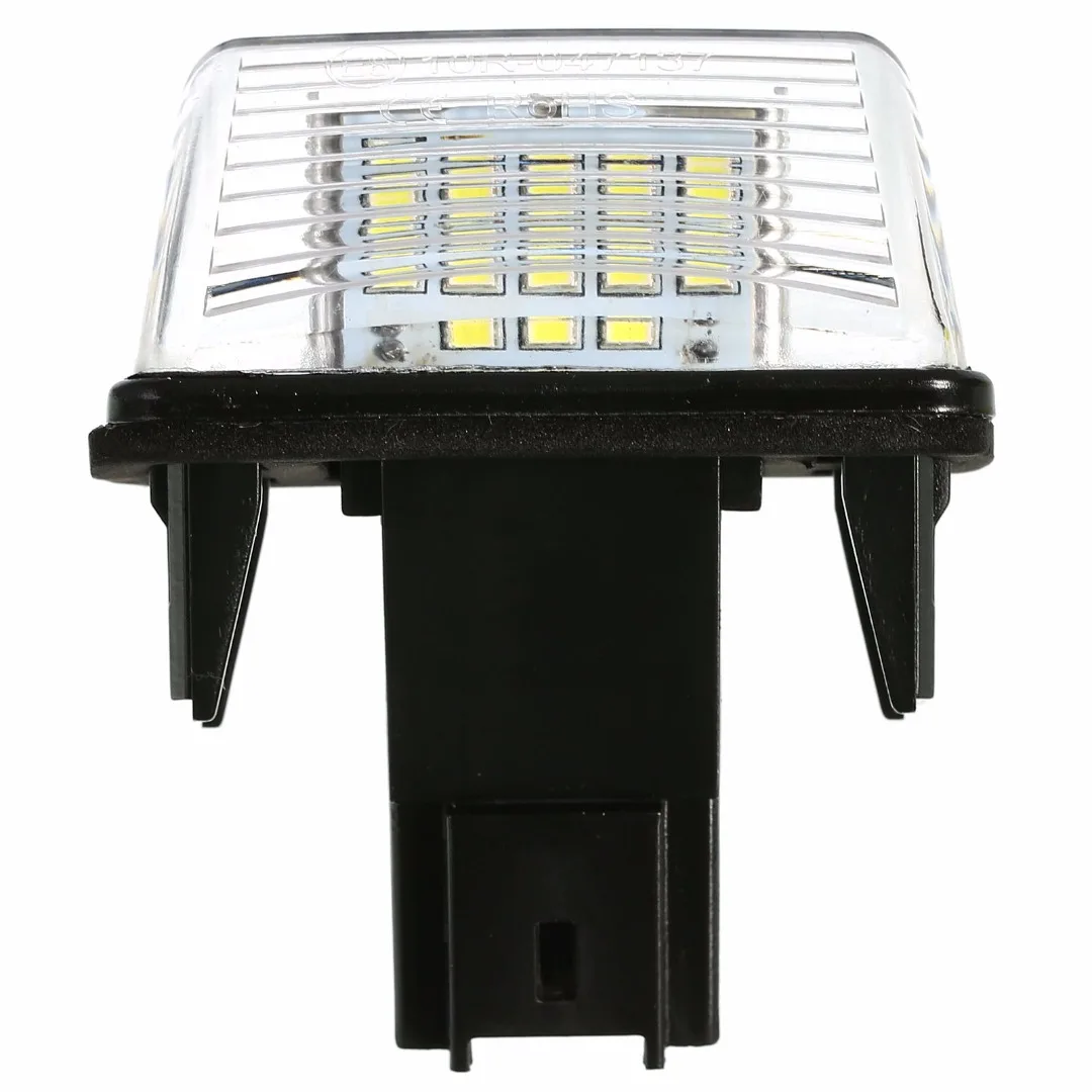 12V LED номерной знак света лампы для Peugeot 206 207 306 307 406 407 Citroen C3 C4 автомобильный фонарь освещения номерного