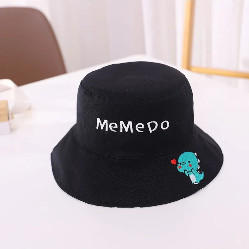 2024 Toddler Baby Kids Boys Girls Cartoon Pattern Bucket Hats Sun Helmet Children Sun Basin Hat Fisherman Hat