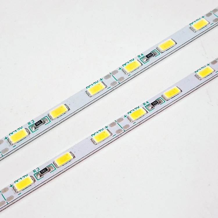 6mm wide pcb 5630smd dc12v 72led hard light bar strip