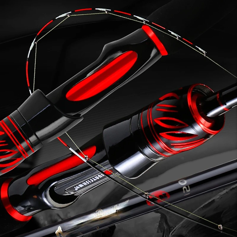 Tcoedm 1m-1.5m Short Raft Fishing Rod Titanium Alloy Soft Hard Double Tips Ice Fishing Pole Boat Fishing Rod