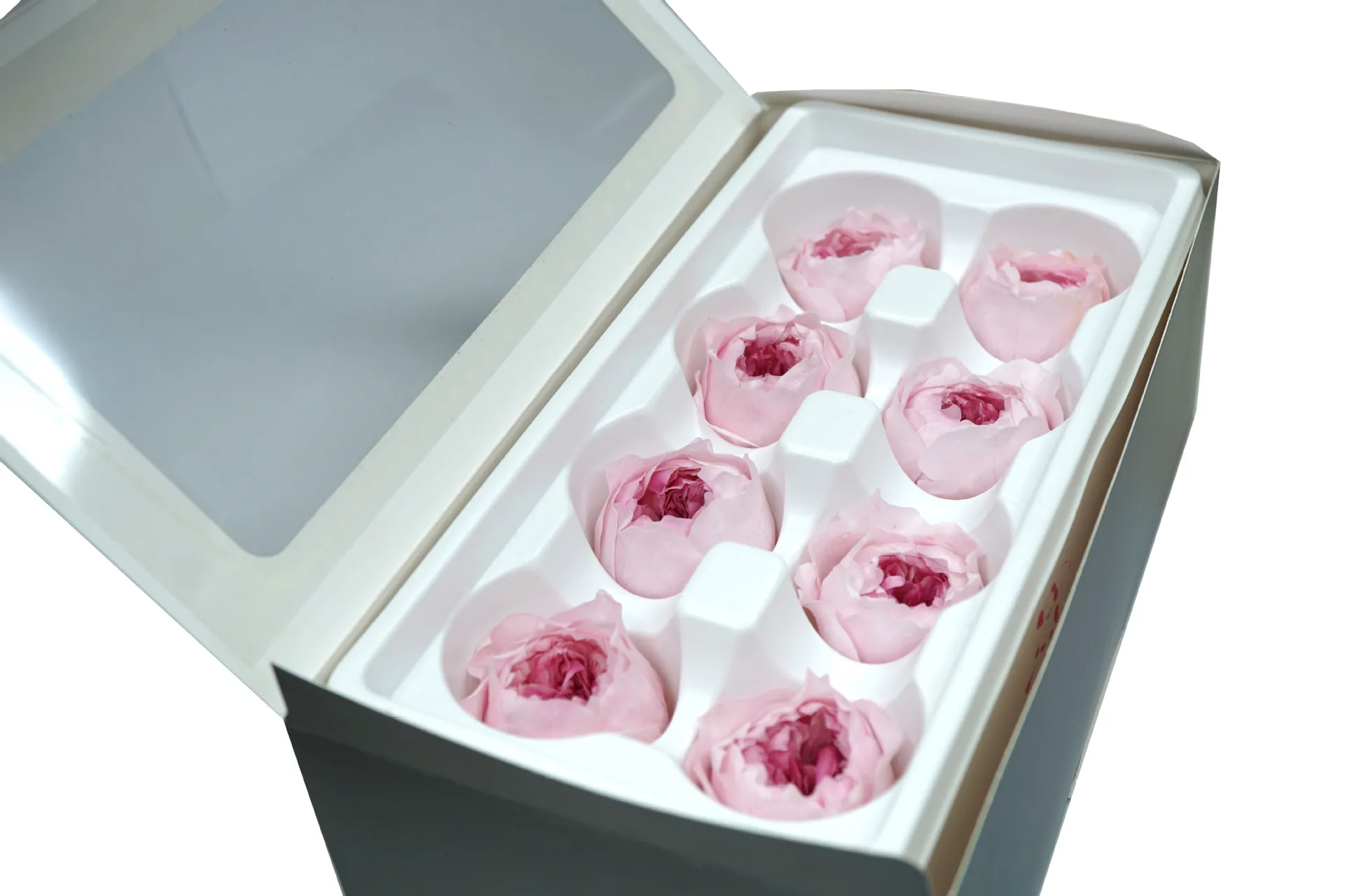 Wholesale Forever Real Natural Preserved Rose Flower Peony a Grade Diameter 4-5 Cm Austin Rose Heads Roses For Decoration