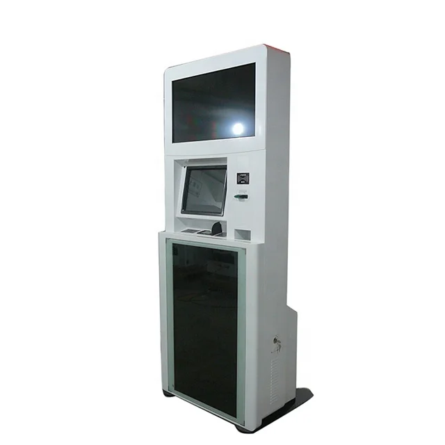 26/42 ads 17 touch screen 16 keys pin pad Bank card reader scanner NFC/RFID self service kiosk customized color