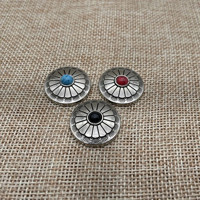 hot sale conchos with screws bag accessories conchos for leather