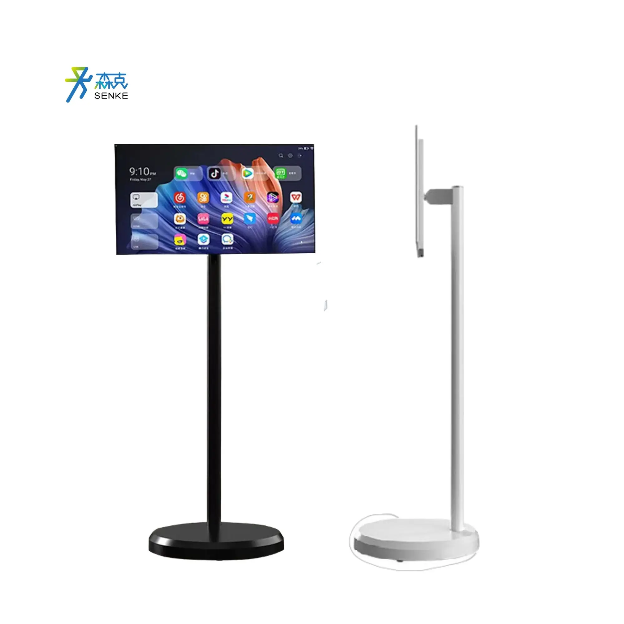 Wall Mount Industrial PC Tablet  Touch Moving Screen 1920*1080 USB LPS LCD Fitness Display Android Monitor