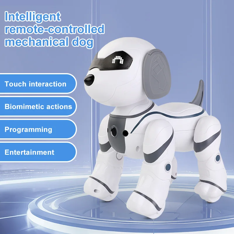 New Design Smart AI Programming Intelligent RC Toy Robot Dog Remote Control Robot Toy For Kids