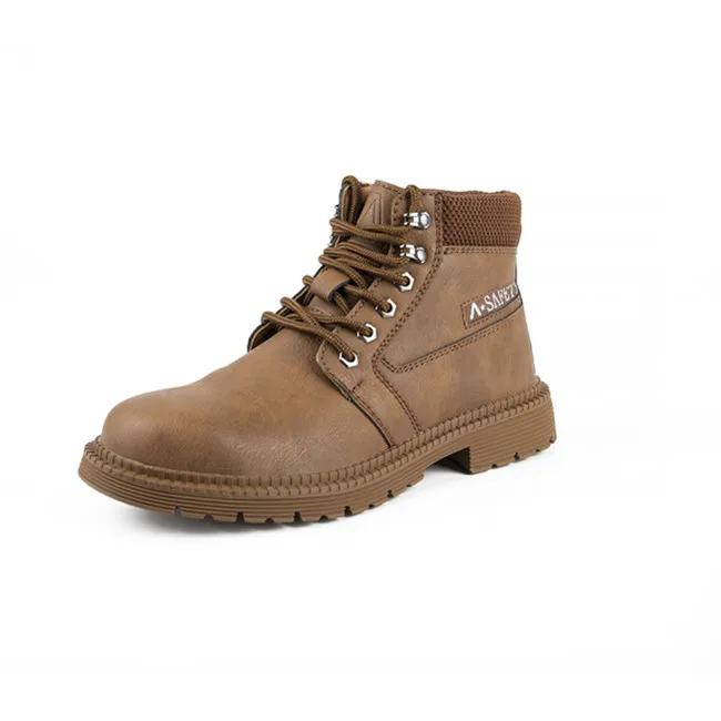 Industrial Safety Shoes Men High Quality Safety Shoes Leather Shoes Ready To Ship