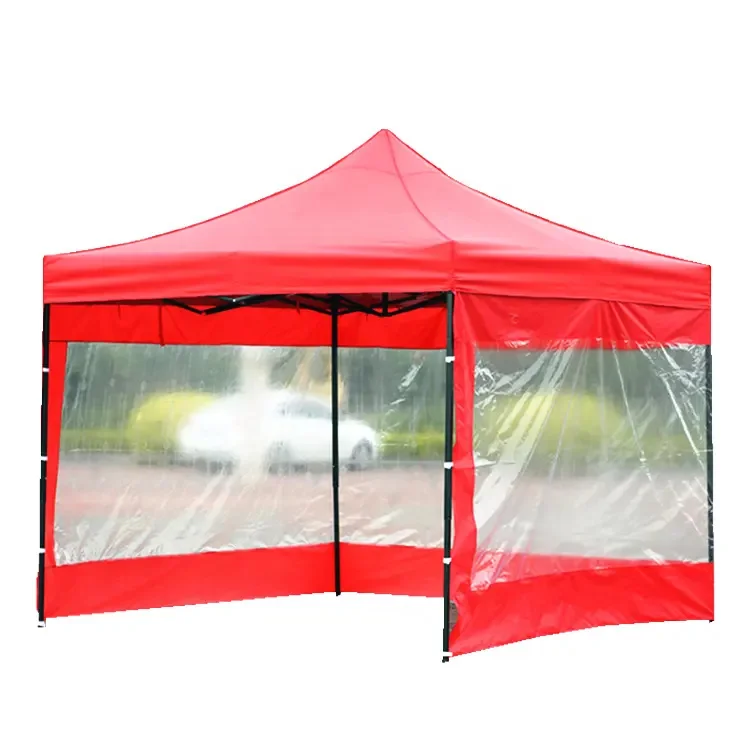 Aozhan heavy duty outdoor 10x10ft easy pop up camping canopy party advertising tent gazebo marquee tent for event