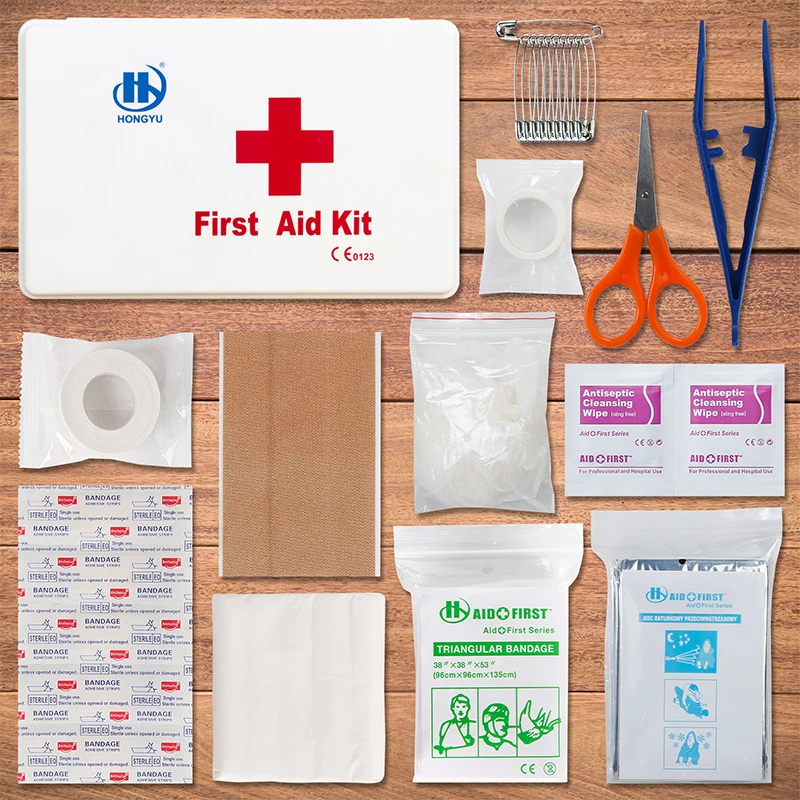 New Design Outdoor Emergency Trauma Kit With Medical Supplies For Home Medical Equipment Case First Aid Box