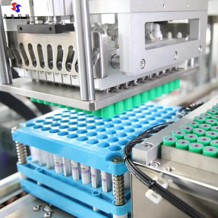 Production Capacity Reach To 18000pcs/h High Quality Blood Collection Plastics Clot Activator Medical Micro Tube Machine