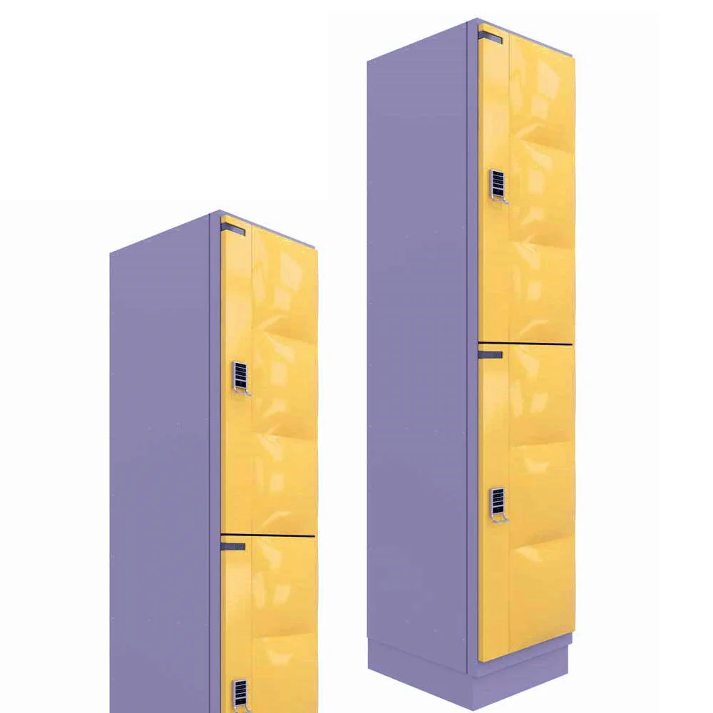 2022 Top Design  High quality smart metal locker by mini lock  white 2 door steel locker most sold