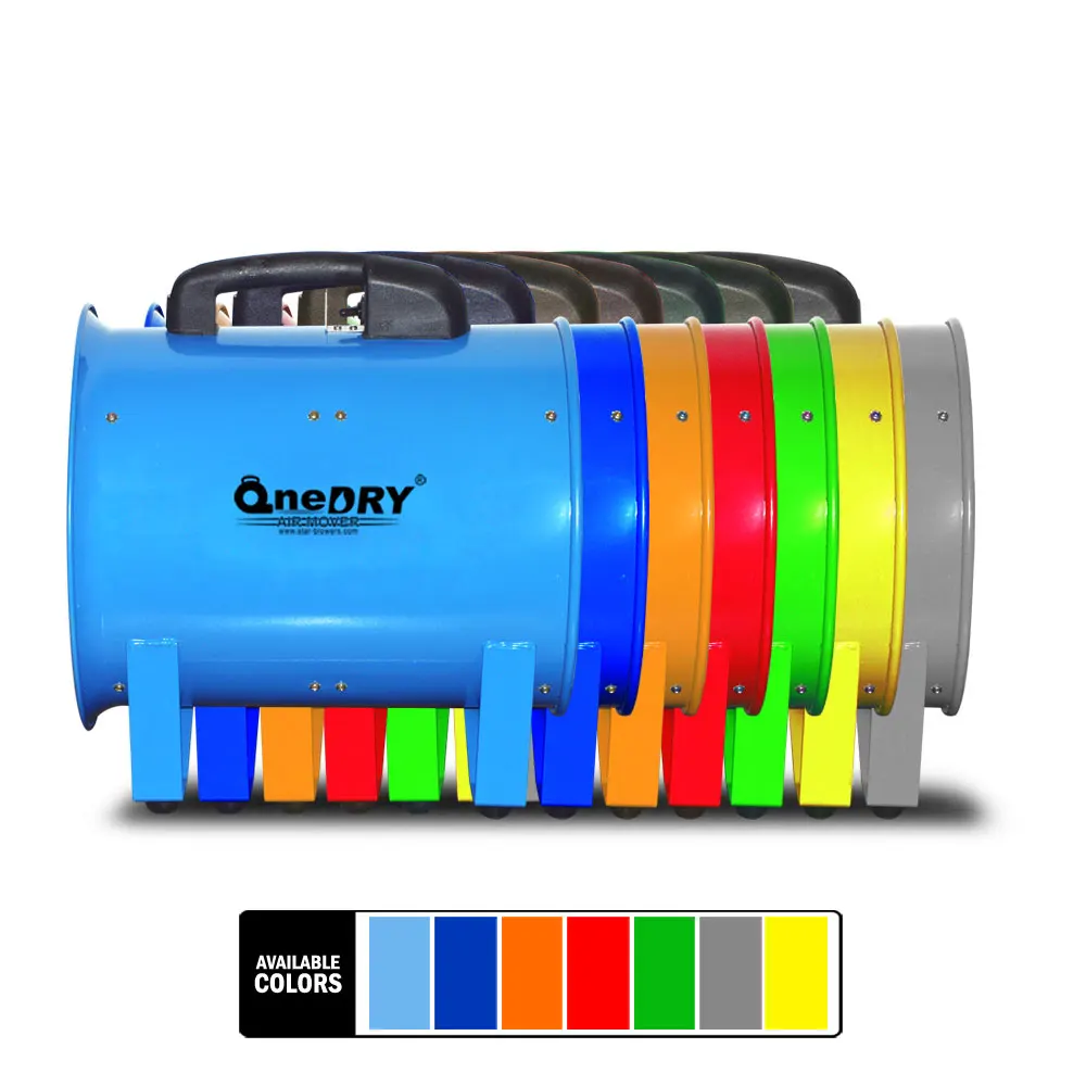 12inch 300mm industrial portable metal blower fan CE SAA axial fan with ducting hose for industrial welding cooling dust collect