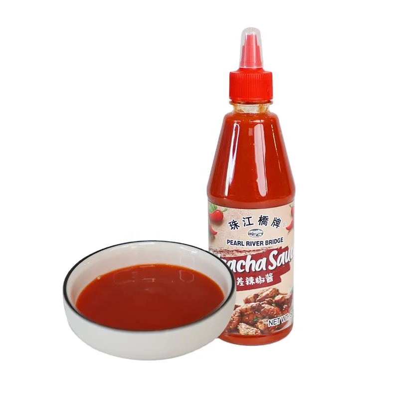 Sweet and Sour Asian Hot Sauce 500g Bottle Chilli Sriracha with plastic bottle