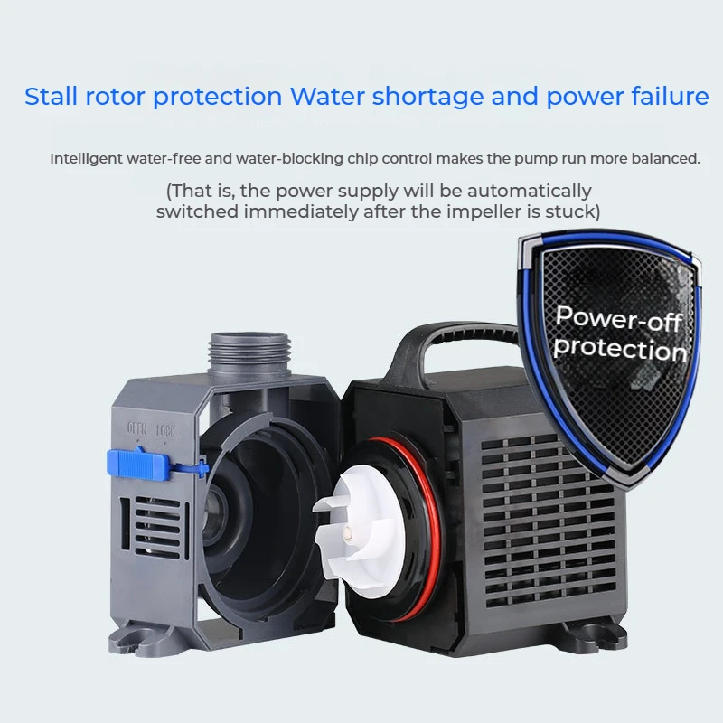 SUNSUN Supermarket Hot Sale Aquarium Submersible Water Pumps 5200L/h KoiPond Fish tank Garden Waterfall Frequency Variation Pump