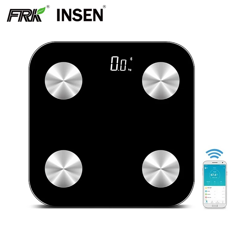 Household New Fad Smart Phone Connection App Products Body Fat Weighing Scales Blue tooth Weight Scale