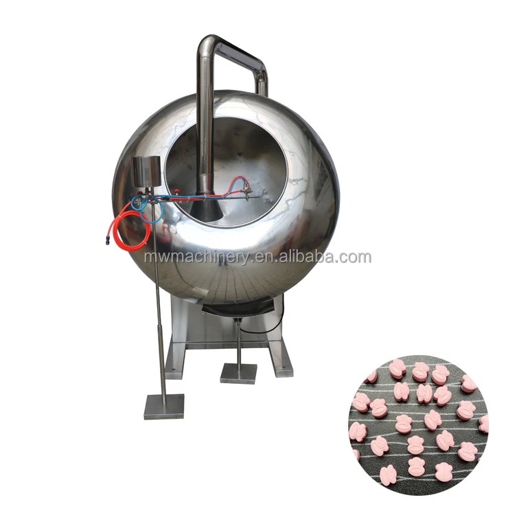 Lab Use Candy Automatic Tablet Sugar Film Coating Machine